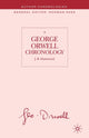 Book cover of: George Orwell Chronology. By: J. Hammond