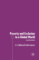 Book cover of: Poverty and Exclusion in a Global World. By: A. Bhalla