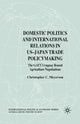 Book cover of: Domestic Politics and International Relations in US-Japan Trade Policymaking. By: C. Meyerson