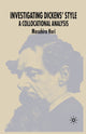 Book cover of: Investigating Dickens' Style. By: M. Hori