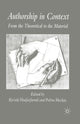 Book cover of: Authorship in Context. By: K. Hadjiafxendi