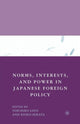 Book cover of: Norms, Interests, and Power in Japanese Foreign Policy. By: Y. Sato