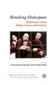 Book cover of: Remaking Shakespeare. By: P. Aebischer