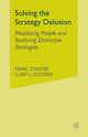 Book cover of: Solving the Strategy Delusion. By: M. Stigter