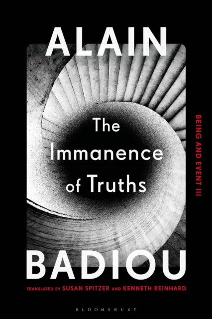 Book cover of: Immanence of Truths. By: Alain Badiou