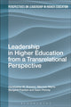 Book cover of: Leadership in Higher Education from a Transrelational Perspective. By: Christopher M. Branson