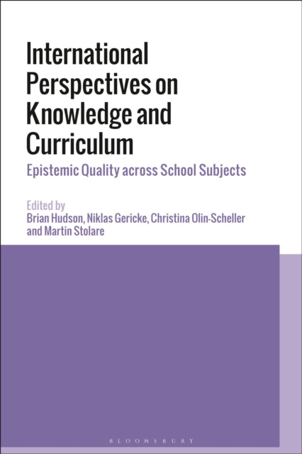 Book cover of: International Perspectives on Knowledge and Curriculum. By: Brian Hudson