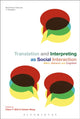 Book cover of: Translation and Interpreting as Social Interaction