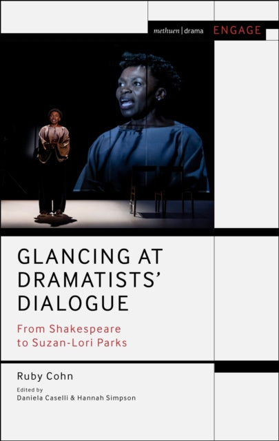 Book cover of: Glancing at Dramatists' Dialogue. By: Ruby Cohn