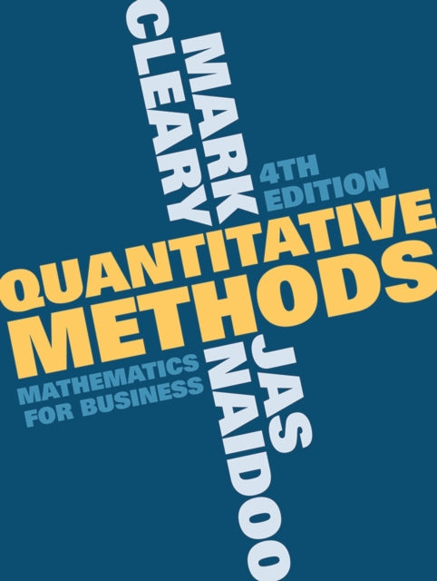 Book cover of: Quantitative Methods. By: Mark Cleary