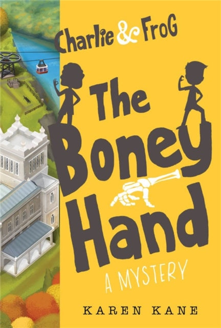 Book cover of: Charlie and Frog: The Boney Hand. By: Karen Kane