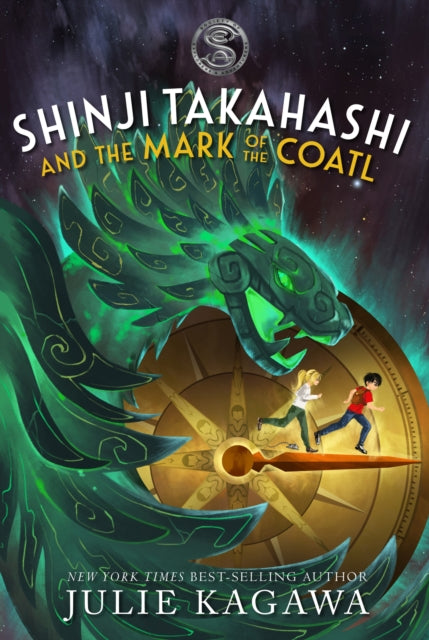 Book cover of: Shinji Takahashi and the Mark of the Coatl. By: Julie Kagawa