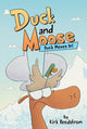 Book cover of: Duck and Moose: Duck Moves In!. By: Kirk Reedstrom