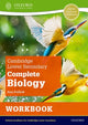 Book cover of: Cambridge Lower Secondary Complete Biology: Workbook (Second Edition). By: Ann Fullick