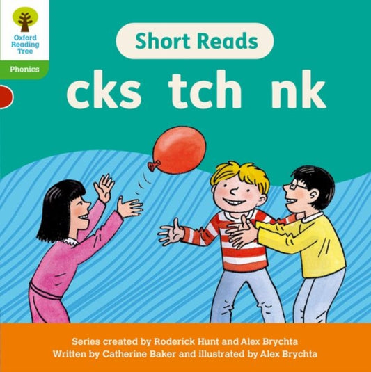 Book cover of: Oxford Reading Tree: Floppy's Phonics Decoding Practice: Oxford Level 2: Short Reads: cks tch nk. By: Roderick Hunt