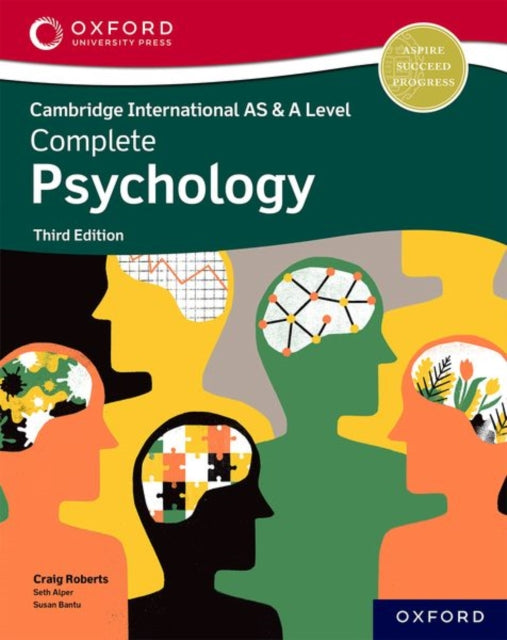 Book cover of: Cambridge International AS & A Level Complete Psychology. By: Craig Roberts