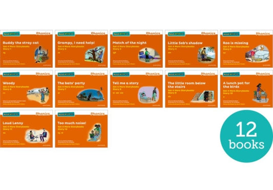 Book cover of: Read Write Inc. Phonics: Orange Set 4 More Storybooks (Mixed Pack of 12)