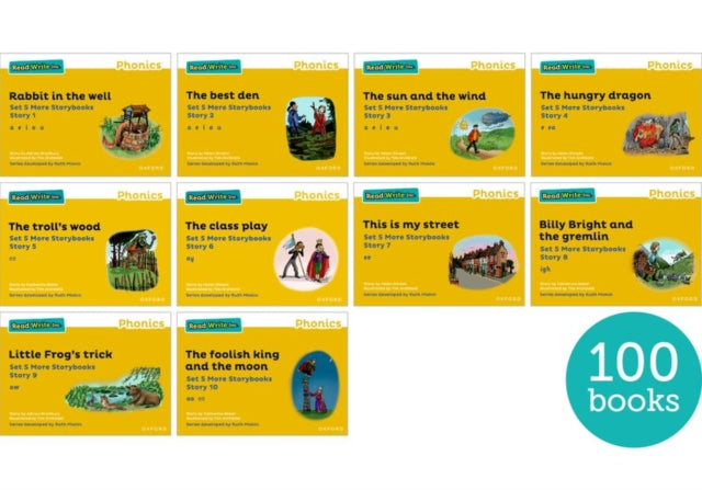 Book cover of: Read Write Inc. Phonics: Yellow Set 5 More Storybooks (Pack of 100)