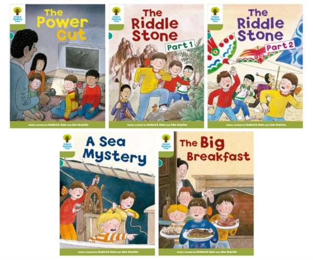 Book cover of: Oxford Reading Tree: Biff, Chip and Kipper Stories: Oxford Level 7: Mixed Pack 5. By: Roderick Hunt