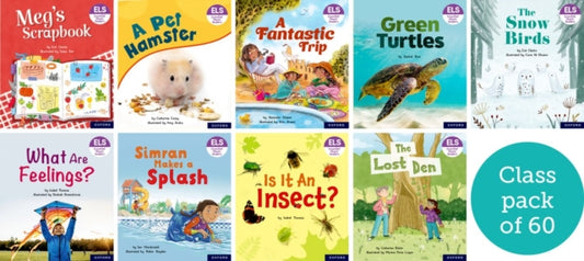 Book cover of: Essential Letters and Sounds: Essential Phonic Readers: Oxford Reading Level 4-5: Class Pack of 60. By: Oxford Editor