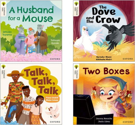 Book cover of: Oxford Reading Tree Traditional Tales: Level 6: Pack of 4: More Stories. By: Fiona Undrill