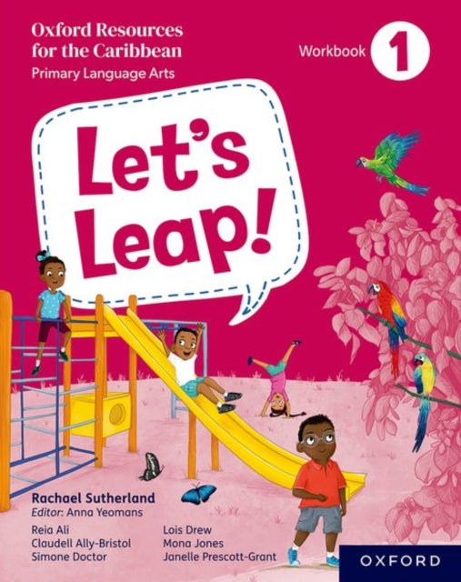 Book cover of: Let's Leap! Caribbean Primary Language Arts: Workbook 1