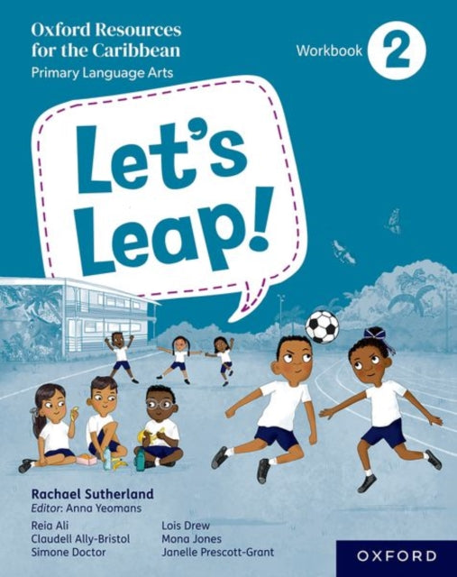 Book cover of: Let's Leap! Caribbean Primary Language Arts: Workbook 2