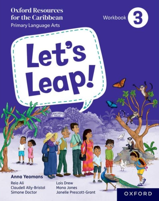 Book cover of: Let's Leap! Caribbean Primary Language Arts: Workbook 3