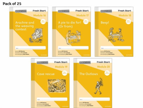 Read Write Inc. Fresh Start: 2024 Modules 16-20 - Pack of 25