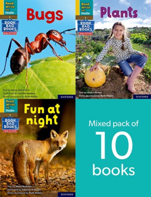 Book cover of: Read Write Inc. Phonics Book Bag Books: Yellow Set 5: Non-Fiction Mixed Pack of 10