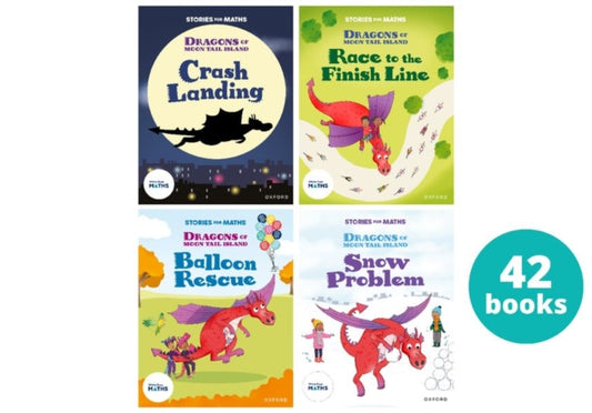 Book cover of: Stories for Maths: KS1: Dragons of Moontail Island (42 book pack). By: Jo Cotterill