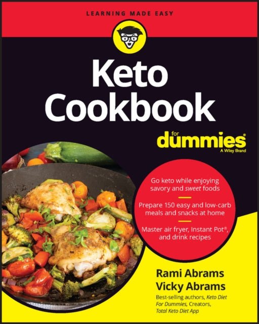 Book cover of: Keto Cookbook For Dummies. By: Rami Abrams