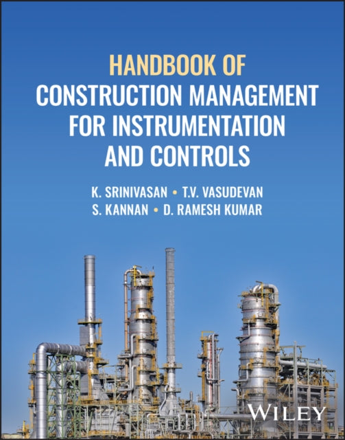 Book cover of: Handbook of Construction Management for Instrumentation and Controls. By: Srinivasan, K.