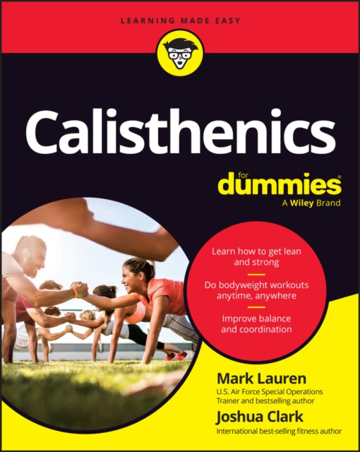 Book cover of: Calisthenics For Dummies. By: Mark Lauren