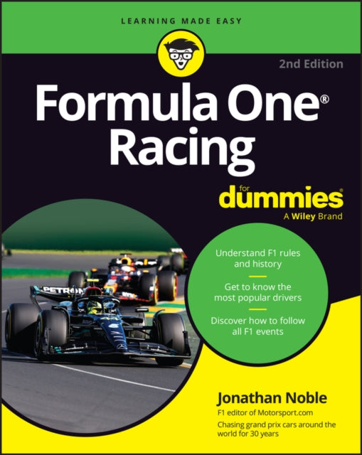 Book cover of: Formula One Racing For Dummies. By: Jonathan Noble