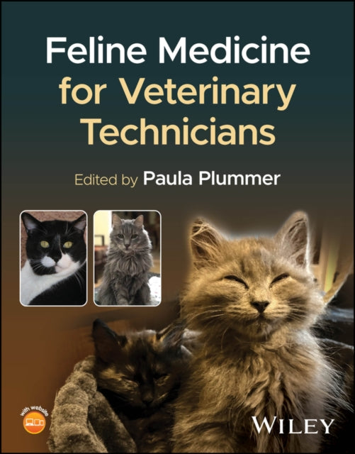 Book cover of: Feline Medicine for Veterinary Technicians. By: Paula Plummer