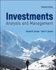 Book cover of: Investments, with eBook Access Code. By: Charles P. Jones