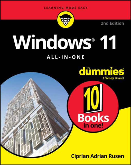 Book cover of: Windows 11 All-in-One For Dummies, 2nd Edition