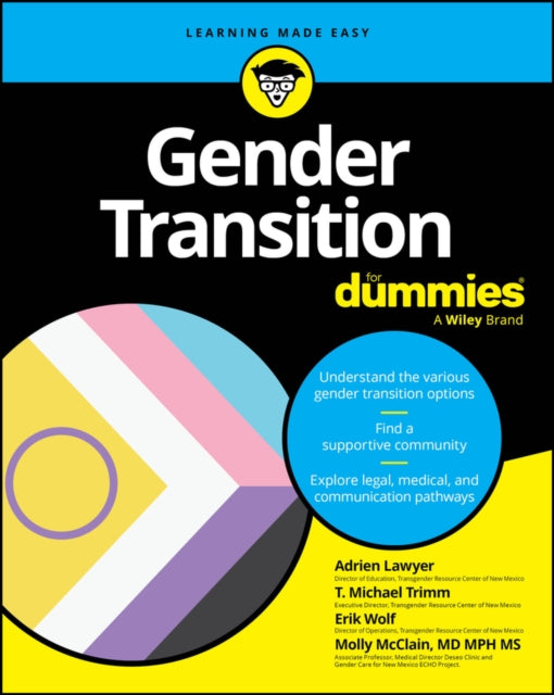 Book cover of: Gender Transition For Dummies. By: Adrien Lawyer