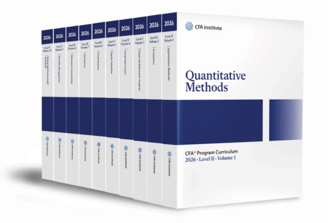 Book cover of: 2026 CFA Program Curriculum Level II Box Set