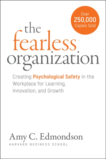 Book cover of: Fearless Organization
