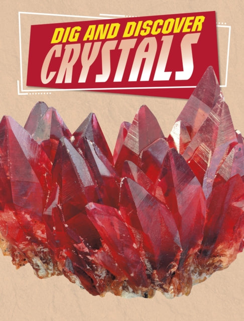 Book cover of: Dig and Discover Crystals. By: Anita Nahta Amin