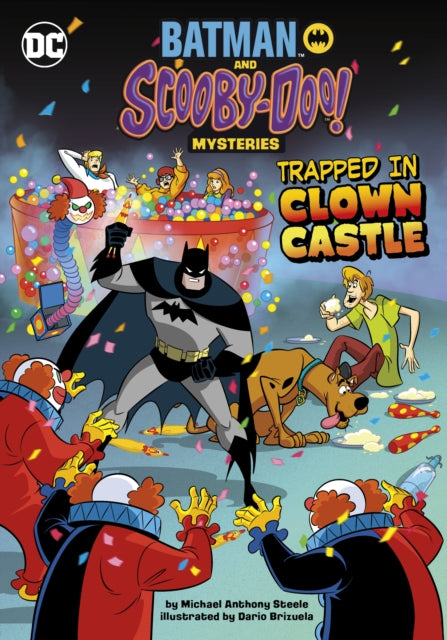 Book cover of: Trapped in Clown Castle. By: Michael Anthony Steele