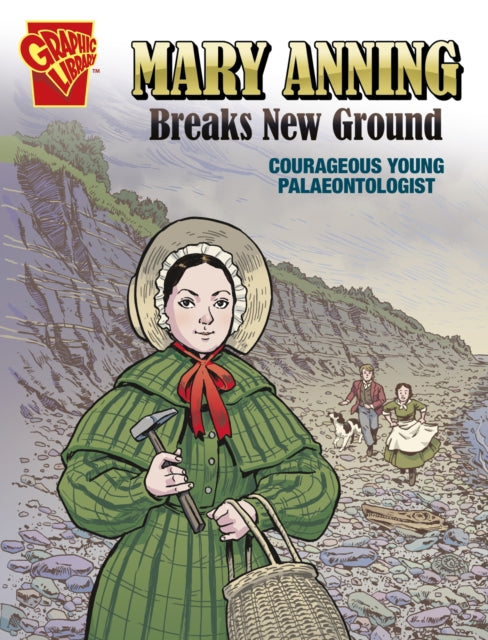 Book cover of: Mary Anning Breaks New Ground. By: Carol Kim
