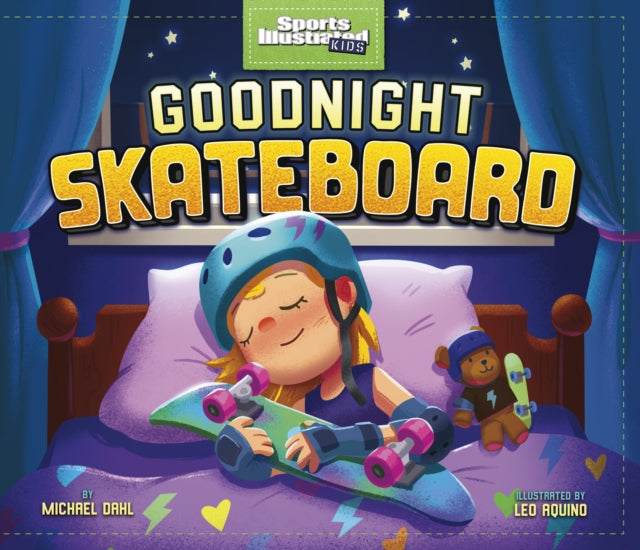 Book cover of: Goodnight Skateboard. By: Leo Aquino