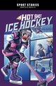Book cover of: Hot Shot Ice Hockey. By: Jake Maddox