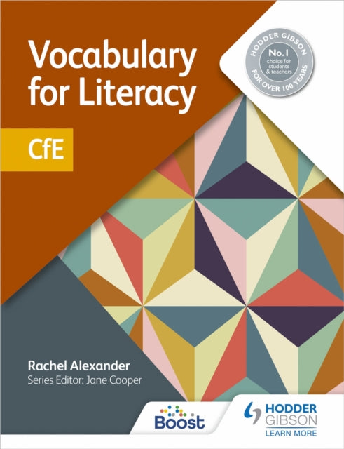 Vocabulary for Literacy: CfE 9781398311930 Jane Cooper