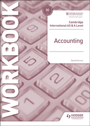 Cambridge International AS and A Level Accounting Workbook