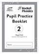 Book cover of: Reading Planet: Rocket Phonics – Pupil Practice Booklet 2. By: Abigail Steel