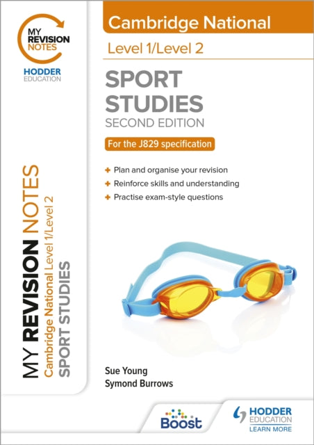 Book cover of: My Revision Notes: Level 1/Level 2 Cambridge National in Sport Studies: Second Edition. By: Sue Young